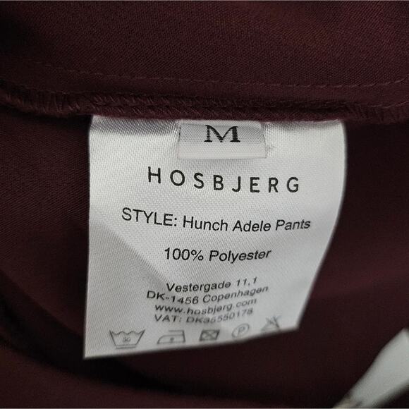 Hosbjerg Burgundy Hunch Adele Pants - Picture 6 of 11